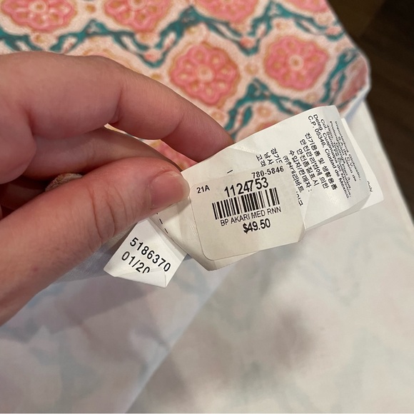 Pottery Barn Block Print Table Runner - Picture 3 of 4